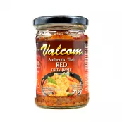 Mix de condimente - Pasta curry rosie VALCOM 210g, asianfood.ro
