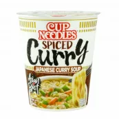 Supe instant la CUP/BOWL - Supa instant Spiced Curry NISSIN CUP 67g, asianfood.ro