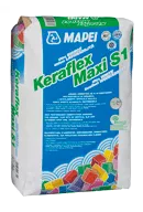 Mapei Keraflex Maxi S1 Bianco Adeziv alb flexibil, fara alunecare pentru placi ceramice portelanate, piatra si placi dim mari 23kg/sac