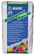 Mapei Mapegrout Rapido Mortar monocomponent, cu priza si intarire rapida, fibroranforsat, pt reparatii betoane  25kg/sac
