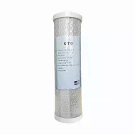 Cartus filtrant 10 inch carbune activ bloc 20 microni CTO-10B