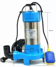 Pompa drenaj cu tocator Aquatechnica Sanit 1100DF putere 1100w debit 249 litri-minut