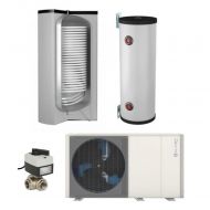 Pachet pompa de caldura aer-apa, monobloc, Clivet, 4 kw, incalzire/racire/ACM + boiler + acumulator + vana, 220V