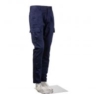 Pantaloni Combat Slim Strech albastru marin 38