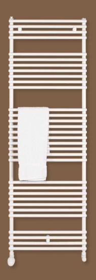 Calorifer (radiator) de baie portprosop, alb, otel, Vogel&Noot, Della, 600x1134 mm, 753W, drept