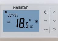 Termostat programabil, Habitat, WT11, Wireless, Wi-Fi, LCD iluminat
