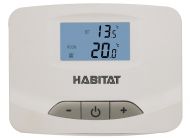 Termostat digital, Habitat, HT15, cu fir, LCD iluminat