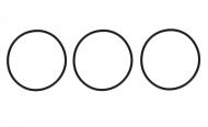 Kit garnitura (O-ring), Valrom, 85x3.5mm, pentru carcasa filtru apa, 10''; PUR 2, PUR 3, PUR 3 UF, statie osmoza inversa (3 piese),