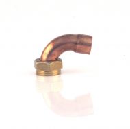 Curba alama, Conex, FF, cu hollender, 90 grade, pentru imbinare prin sudura, D. 3/4x22mm