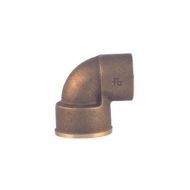 Cot bronz, Viega, FF, 90 grade, pentru imbinare tevi prin sudura, D. 1"x28mm