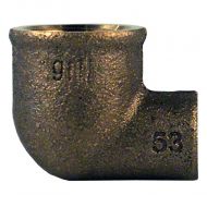 Cot bronz, Viega, FF, 90 grade, pentru imbinare tevi prin sudura, D. 3/4x28mm