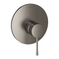 Baterie dus ingropata, fara mecanism, GROHE, Essence, brushed graphite