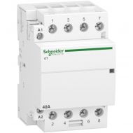 Contactor modular, Schneider, ICT, 4ND, 4P, 40A, 240V CA