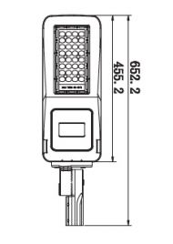 LAMPA STRADALA LED SAMSUNG CHIP - 50W 5000K Clas I Beam Angle Type 3 140LM/W