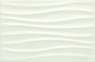 Faianta, Marazzi, Chroma, Struttura Tide White 3D, 25x38 cm