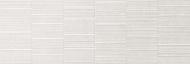 Decor rectificat, IBERO, CROMAT ONE, pasta alba, pattern white, 40x120 cm