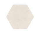 Gresie/faianta interior, Ibero, Sigma White Plain, hexagonala, 21.6x24.6 cm