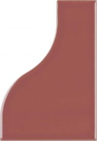 Faianta, Equipe, Curve Rubi Shade 8 3x12 cm, lucioasa