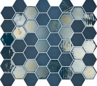 Mozaic, Togama, Sixties, 33x29,8 cm, blue