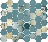 Mozaic, Togama, Sixties, 33x29,8 cm, turquoise