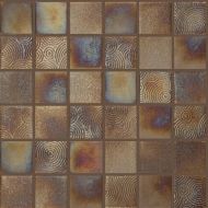 Mozaic, Togama, 5x5 Iron, 30.7x30.7 cm, bronze
