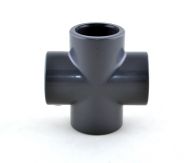 CRUCE PVC LIPIRE CANALIZARE EXT, PN 16 BAR, D.32mm