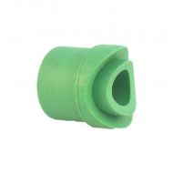 Mufa PPR, Aquatech, tip SA, pentru imbinari tevi, verde, D.40/25mm