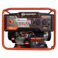 Generator DAEWOO 6KW MAX 6.5KW electric, starter, roti si maner (monofazic)