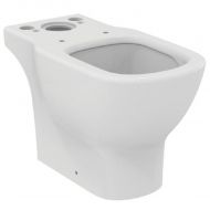 Vas WC, Ideal Standard, Tesi, aquablade, pentru rezervor pe vas, evacuare laterala, 36.5x66.5x40 cm