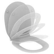 Capac WC, Ideal Standard, Connect Air, duroplast, soft-close, alb