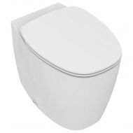 Vas WC, Ideal Standard, L/P Dea, aquablade, 36.5x49.5x45 cm, alb, cu capac soft-close