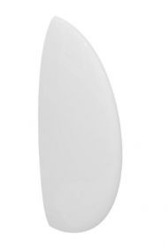 Despartitor pisoar, Ideal Standard, ceramic, 67.5x13 cm, alb