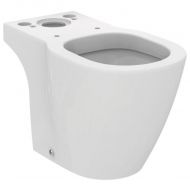 Vas WC, Ideal Standard, Connect, pentru rezervor pe vas, evacuare laterala, 36.5x66.5x40 cm, alb