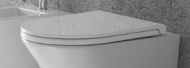 Capac WC, Ceramica Globo, Forty3, duroplast, soft-close, alb