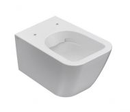 Vas WC, Ceramica Globo, Stone 52, suspendat, 52x36 cm, alb mat, fara rama