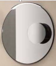 Oglinda, Ceramica Globo, Opi, rotunda, diametru 90 cm, cu dulapior
