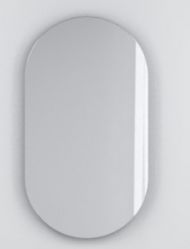 Oglinda baie, Ceramica Cielo, 70x4x110 cm, iluminare led, rama bronz