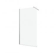 Perete fix Walk-in, Novellini, Kali H, sticla securizata 8 mm, transparenta, profil crom, 80x195-200 cm