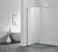 Perete dus, Walk-In, Belform, Atlas, sticla transparenta,profil crom, 70x200 cm