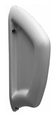 Despartitor pisoar, Serel, ceramic, 8x36.5x66.5 cm, alb
