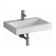 Lavoar baie, Geberit, Icon, cu orificiu pentru robinet central, 60x48,5 cm