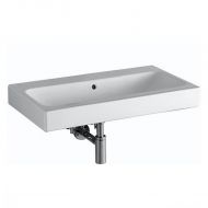 Lavoar baie, Geberit, Icon, fara orificiu pentru robineti, 60x48,5 cm