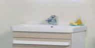 Lavoar, Arthema, Revo, 80x46 cm, alb, montaj pe mobilier