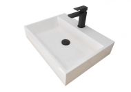 Lavoar ceramic, Bega BBK , pentru mobilier Leone / Lucera, 55 x 12 x 42 cm, alb