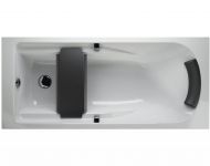 Cada baie, Kolo, Confort Plus, acril, cu manere si suport, 170x75 cm, alb