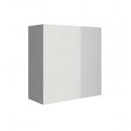 Dulapior cub, Salgar, Alliance, 40x40x16.2 cm, alb lucios, stanga/dreapta
