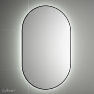 Oglinda, Salgar, OLIMPIA BLACK VELVET 92x52 cm