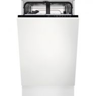 Masina de spalat vase incorporabila Electrolux EEA12100L, 9 seturi, 5 programe, Clasa F, Alb