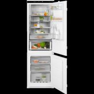 Combina frigorifica incorporabila Electrolux LNC8ME18S, 248 l, NoFrost, Control electronic, 178 cm, Clasa E, Alb