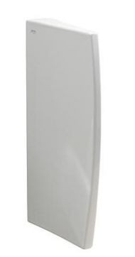 Despartitor pisoar, Geberit, ceramic, 70x40x10 cm, alb